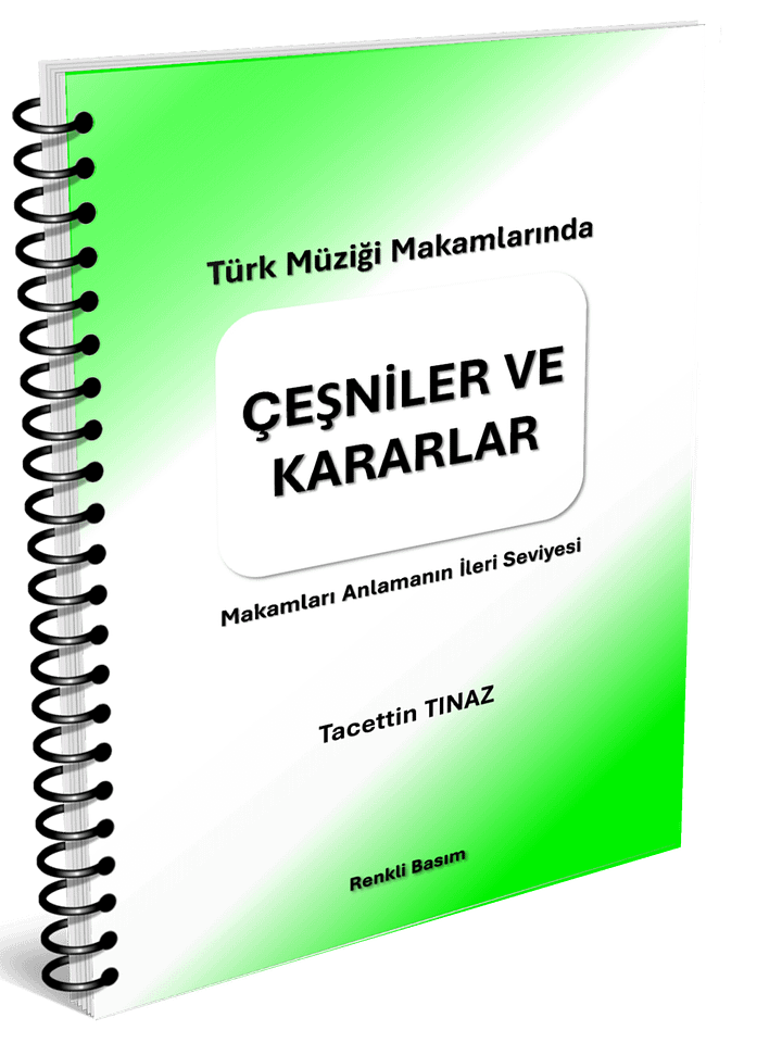 Türk Müziği Makamlarında Çeşniler ve Kararlar (E-Kitap) product image (1)