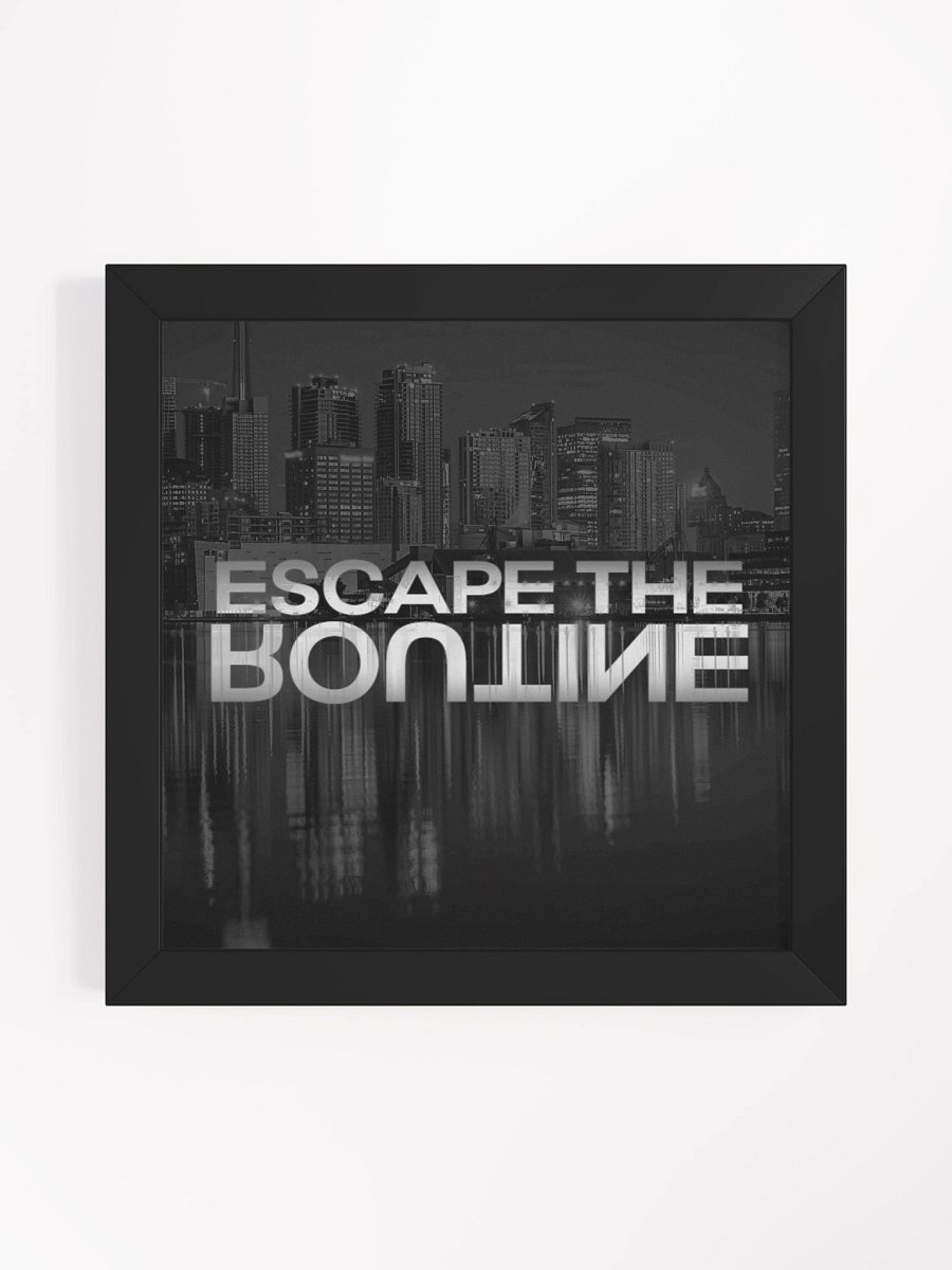 Cityscape Reflections Framed Poster product image (1)