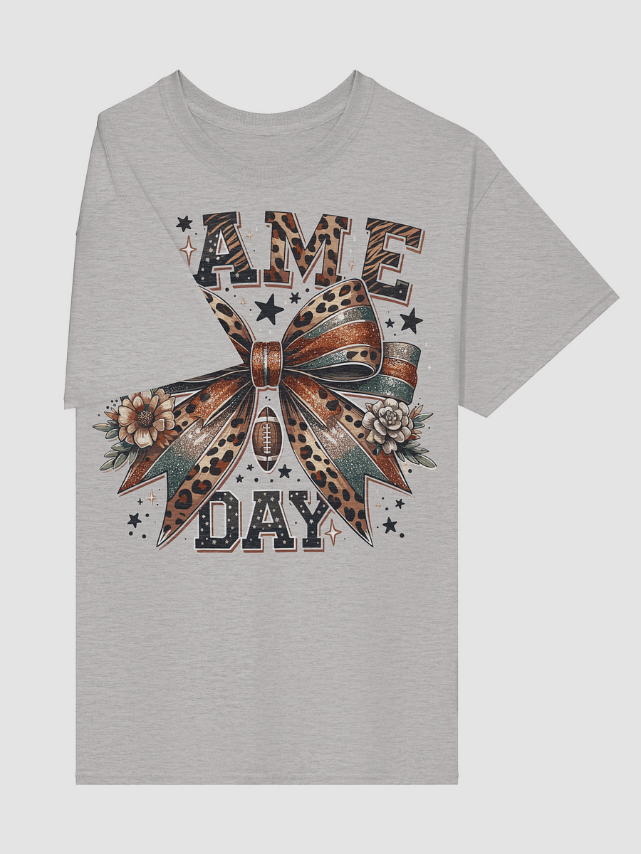 Leopard Bow Game Day T-Shirt product image (14)