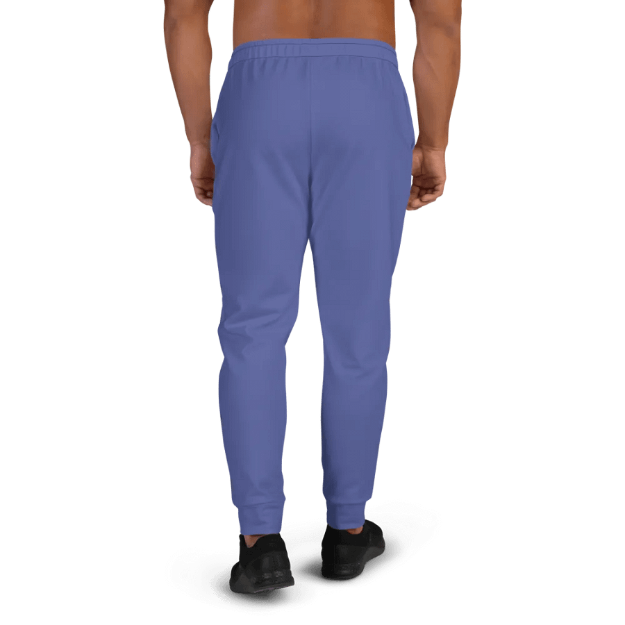 Plain Dark Purple True Summer Recycled Polyester Premium Men's Joggers by Treasure Pie product image (3)