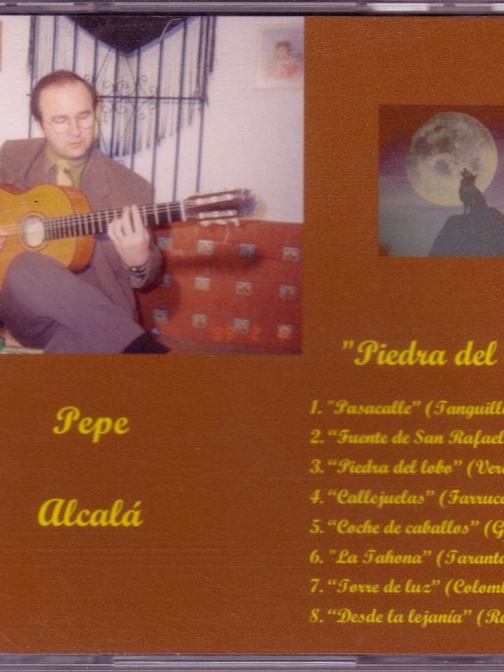 CD "Piedra del lobo" (1998) de Pepe Alcalá product image (2)