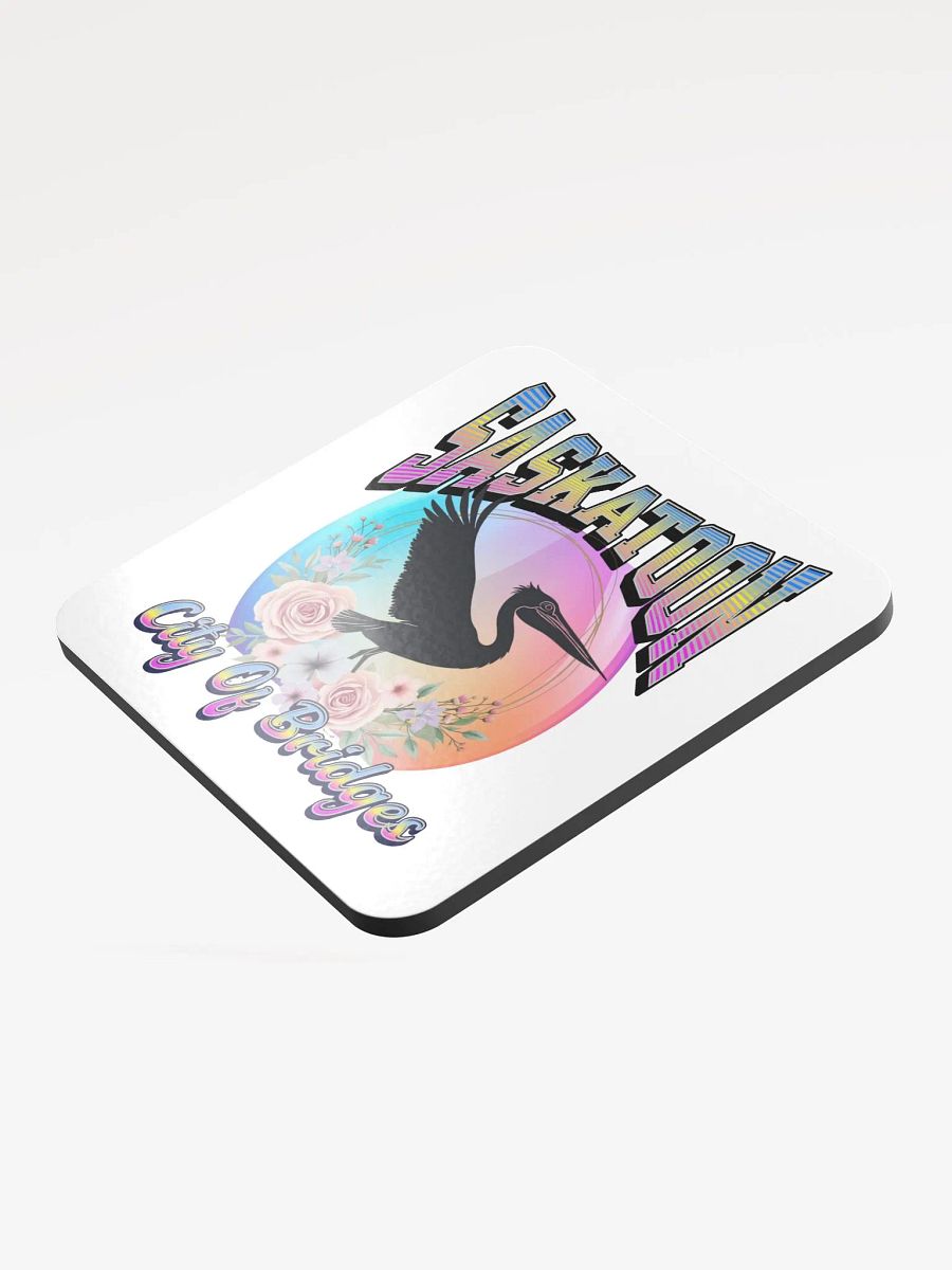 Saskatoon Pelican City Of Bridges Silhouette Coaster Set product image (4)