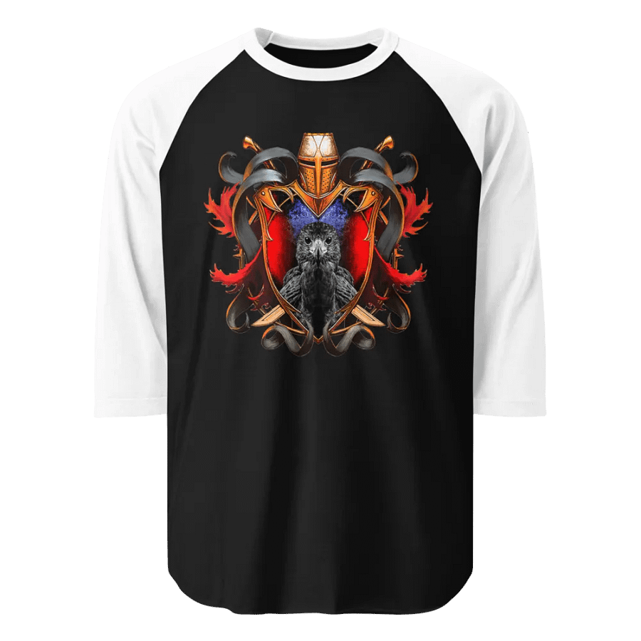 KoS - ¾ Sleeve Tee with Crest product image (1)