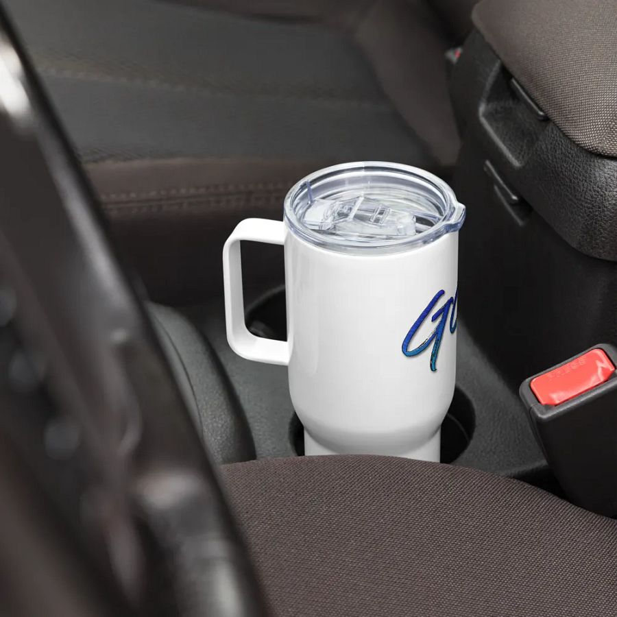 GGG Logo Travel Mug with Handle product image (8)