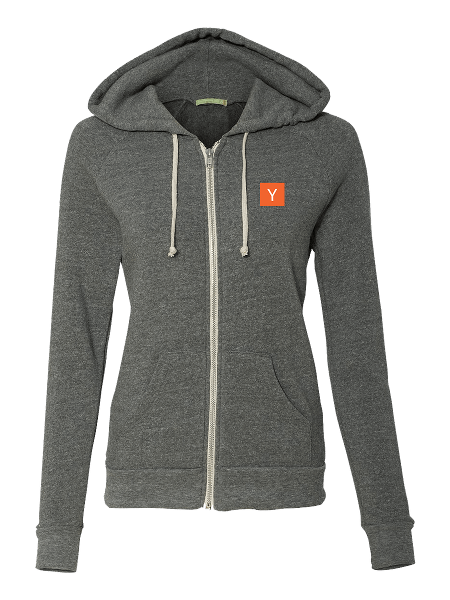 YC Women's Cut Zip Hoodie product image (1)