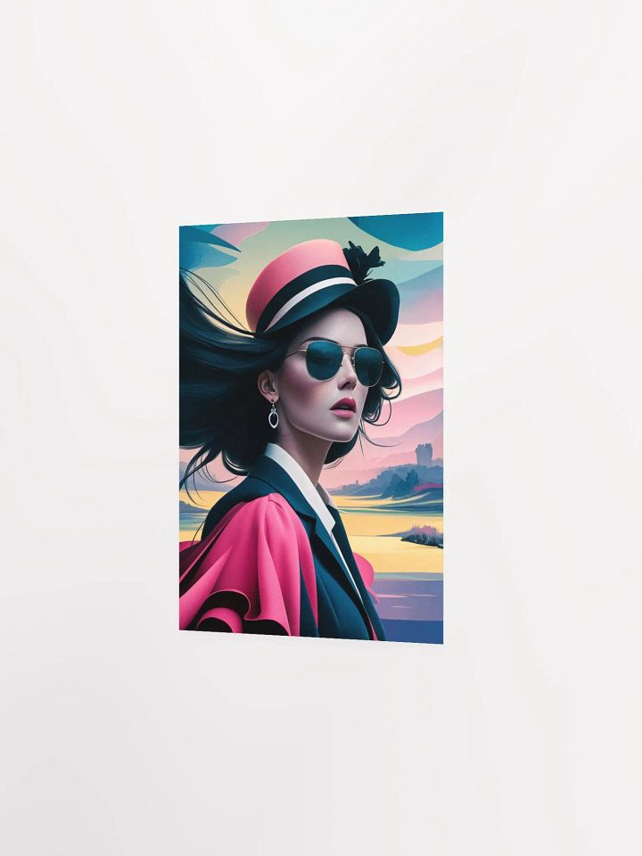 Abstract illustration of a Woman Poster - 27 product image (9)