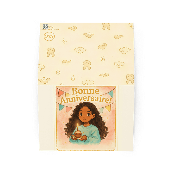 Carte Bonne Anniversaire by Verity and Chelsea product image (6)