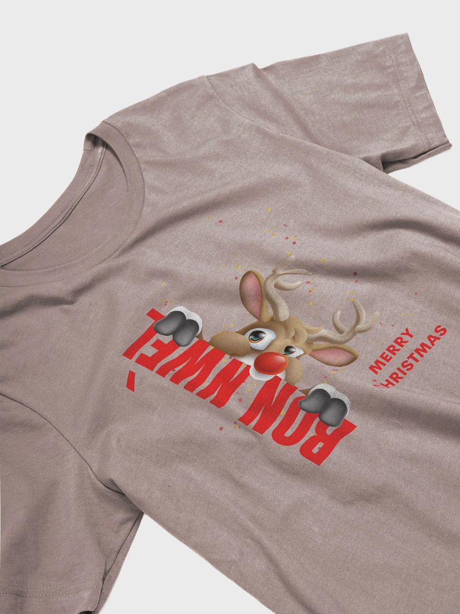 Bon Nwèl Reindeer Christmas T-Shirt product image (74)