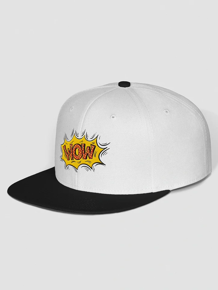 Comic Style WOW Pop Art Design Snapback Cap product image (2)