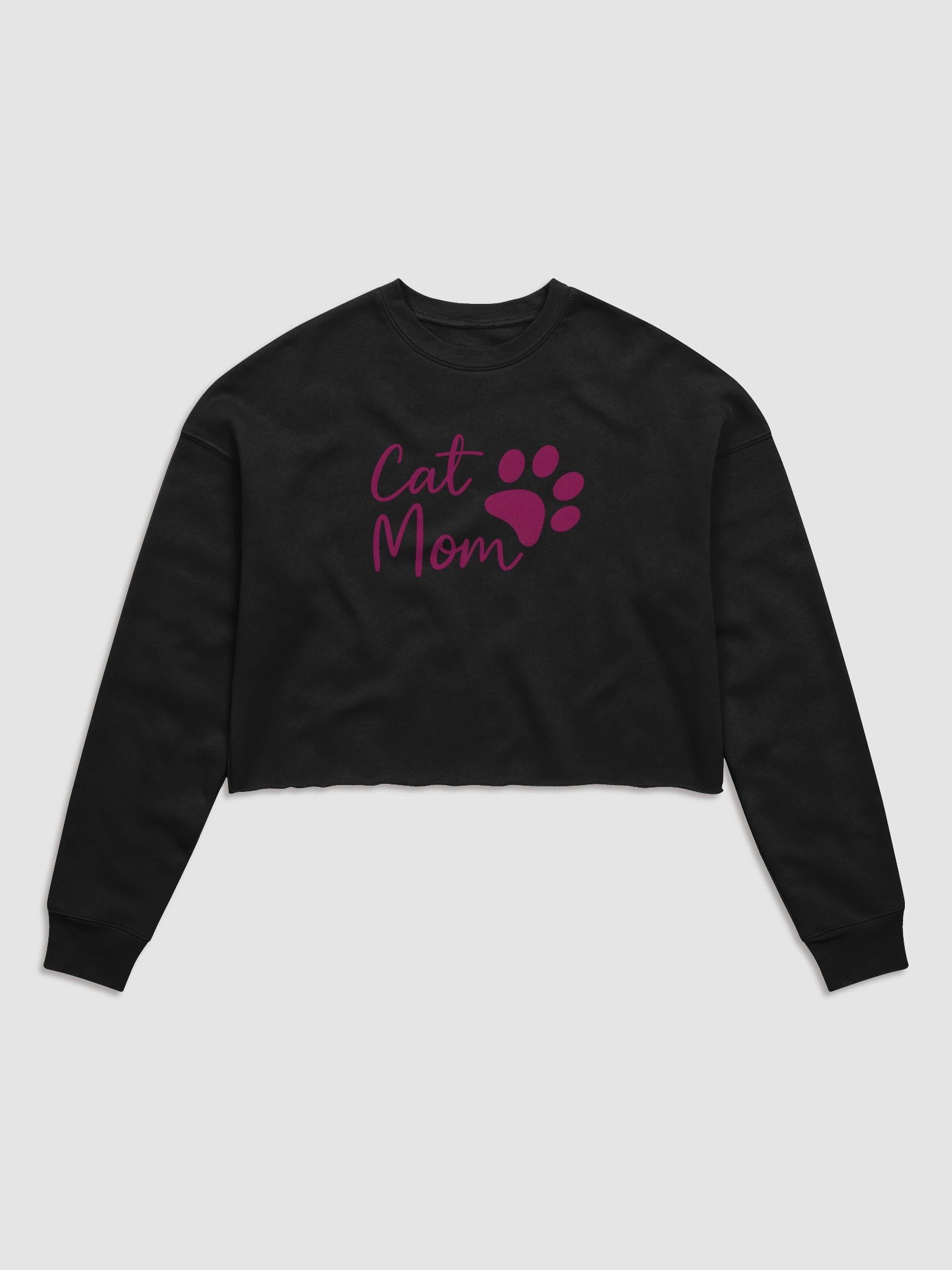 Best Cat Mom Ever Crop Top | Fun & Stylish Pet Lover Gift for Cat Moms product image (1)