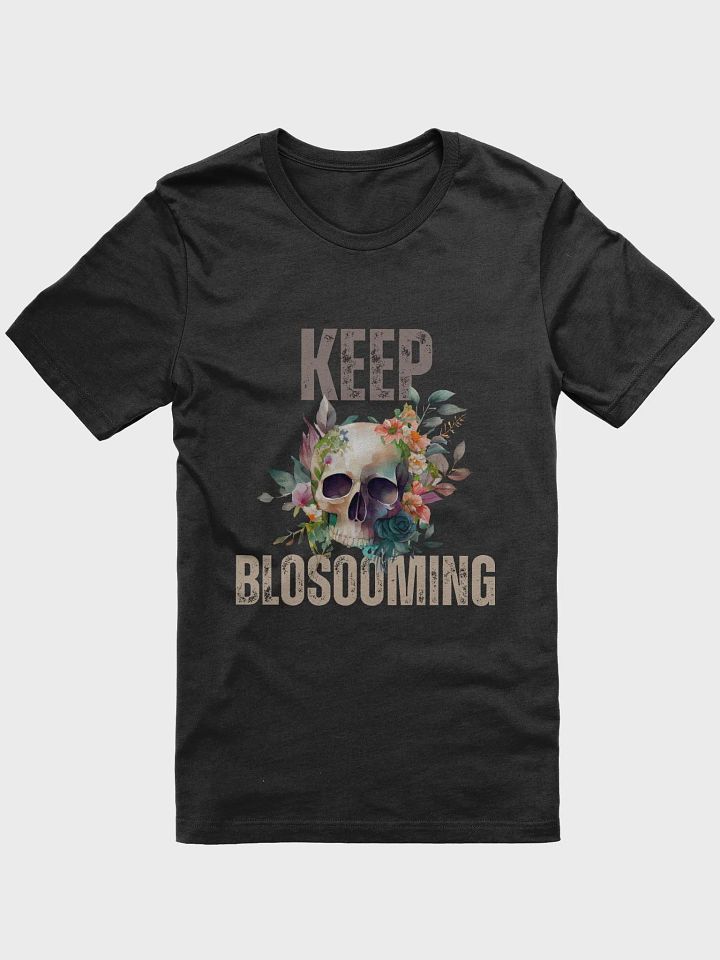 Blossoming Skull Unisex T-Shirt product image (1)