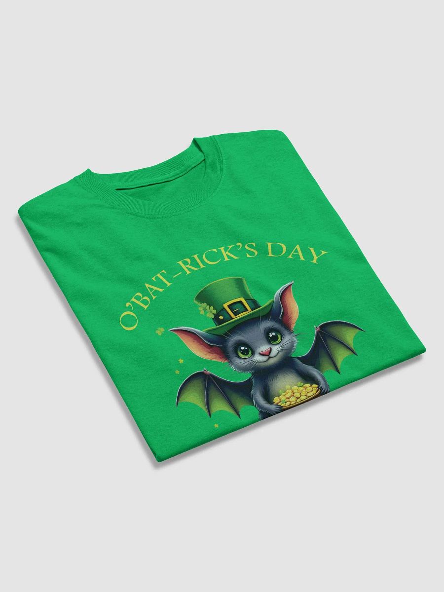 Cute St. Patrick’s Day Bat T-Shirt – O’Bat-Rick’s Day Funny Irish Design product image (8)