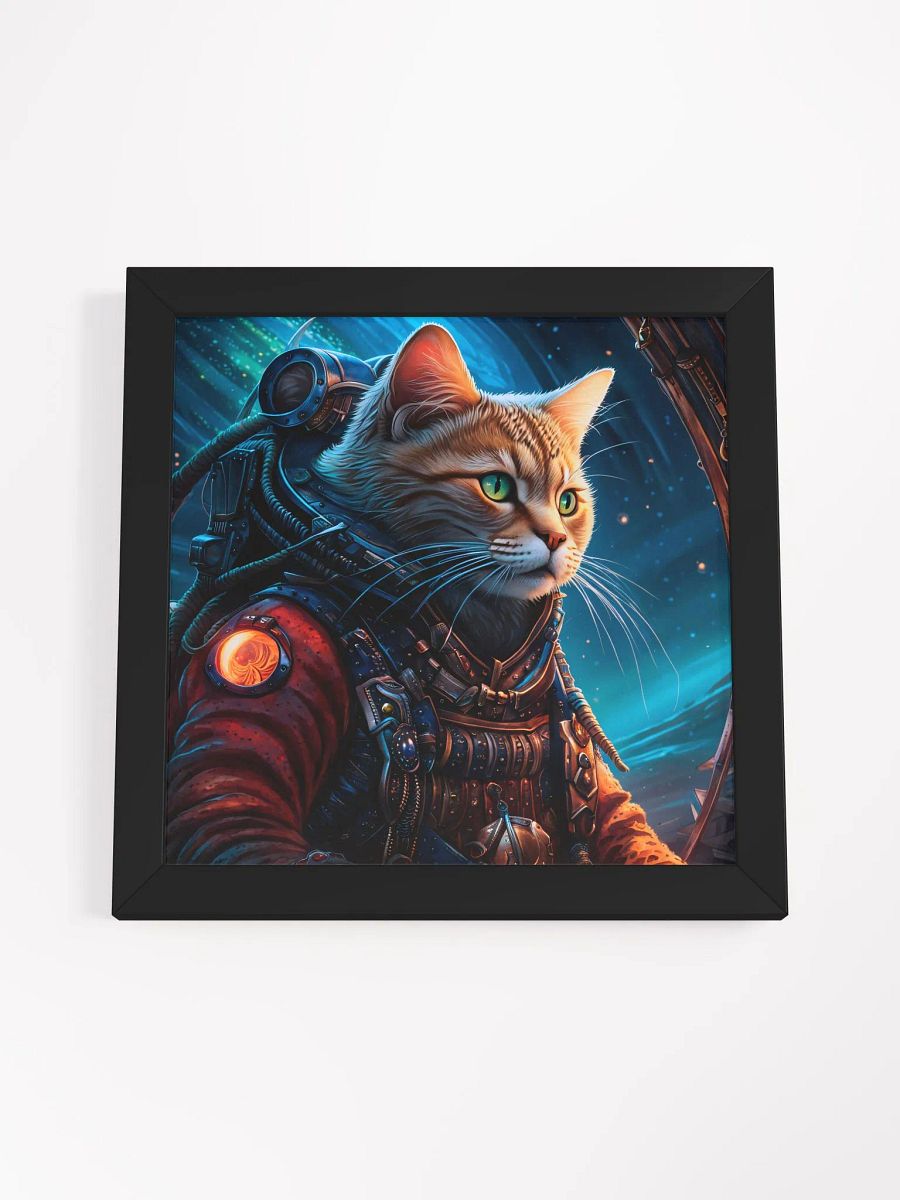 Space Cat Framed Poster product image (4)