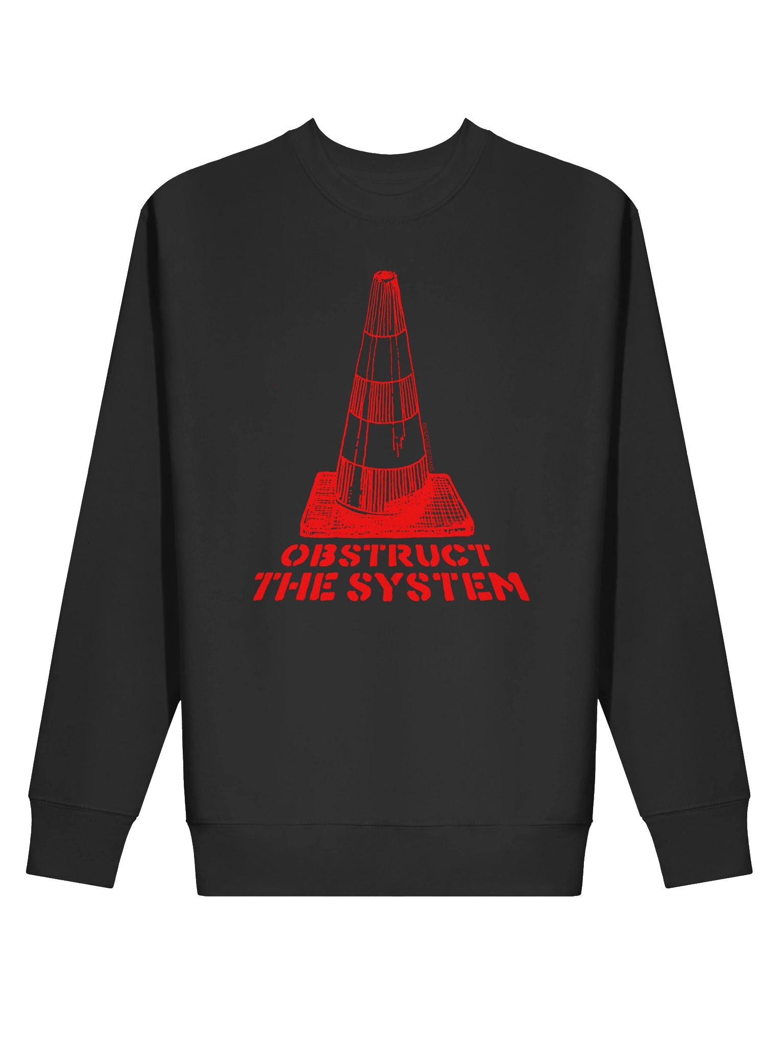 Obstruct the System Sweatshirt product image (6)