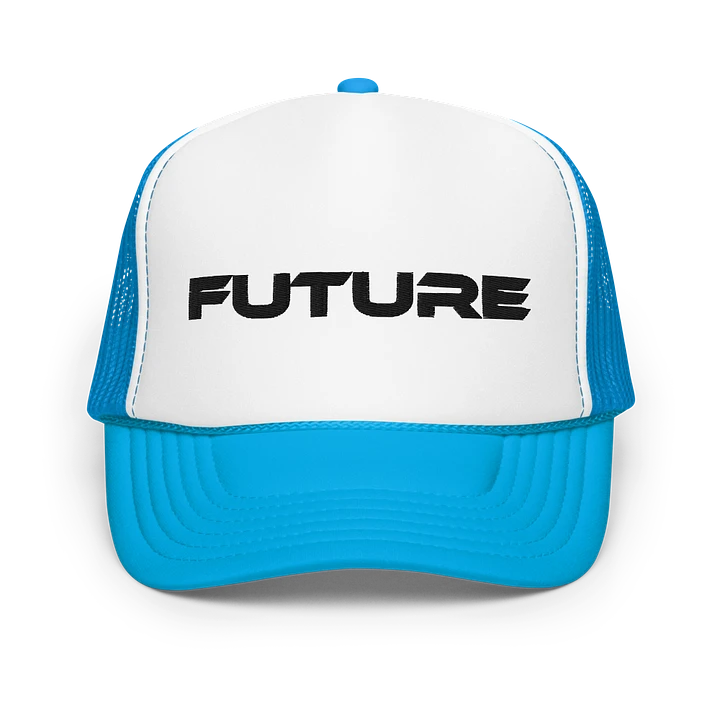 Future Dodgeball Club Foam Trucker Hat (Dark) product image (1)