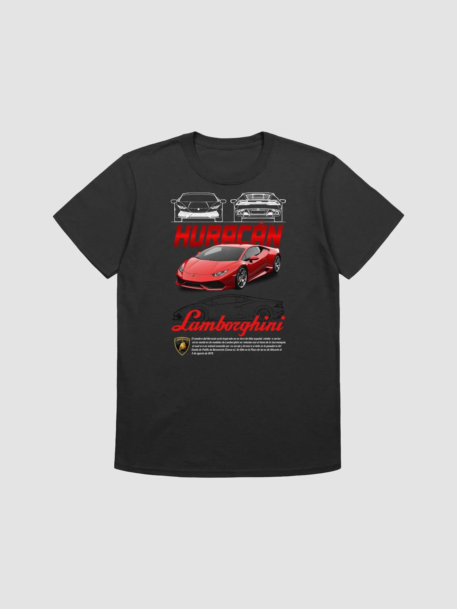 Lamborghini Huracan Graphic Tee product image (1)