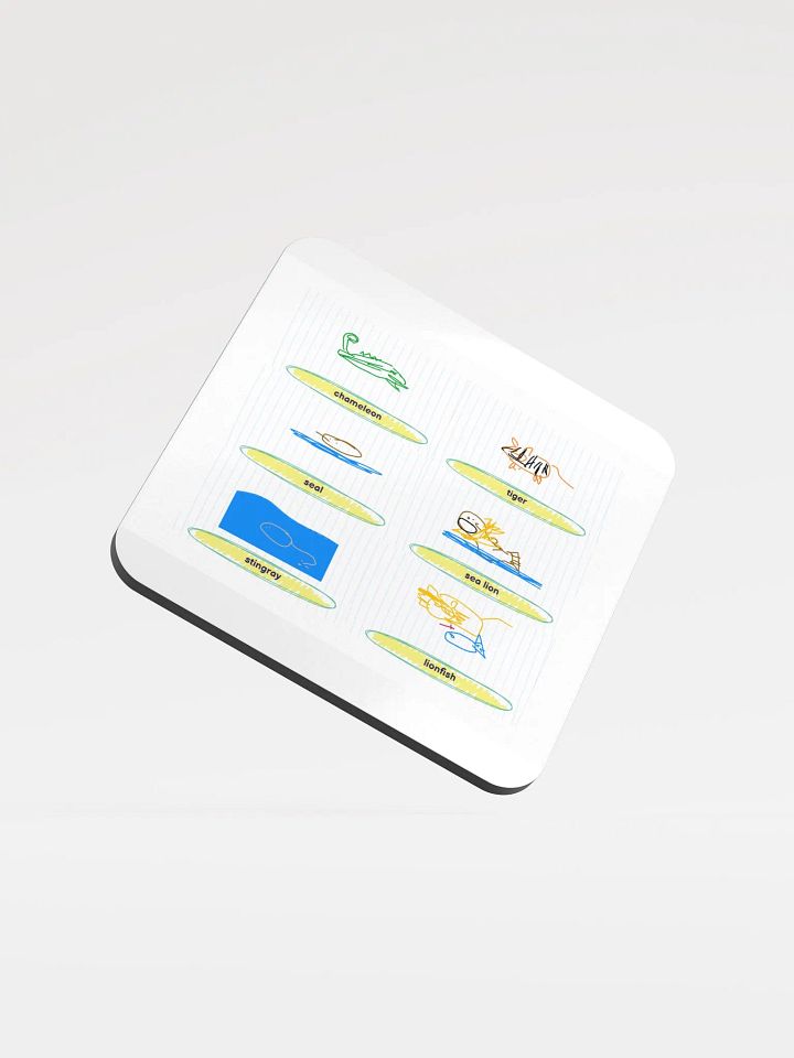 Gartic art coaster product image (1)