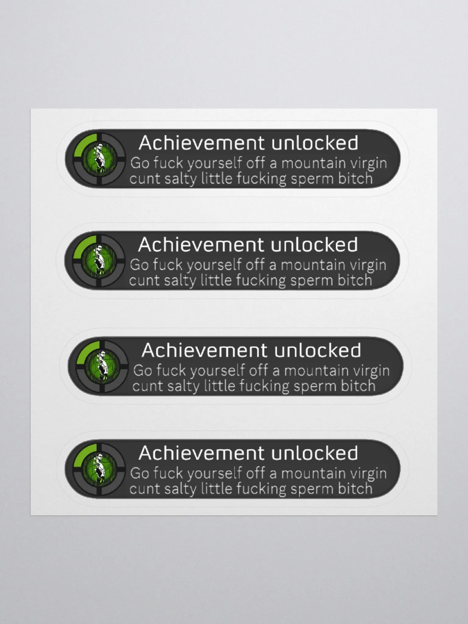 Achievement Unlocked - Salt Sticker Sheet product image (1)