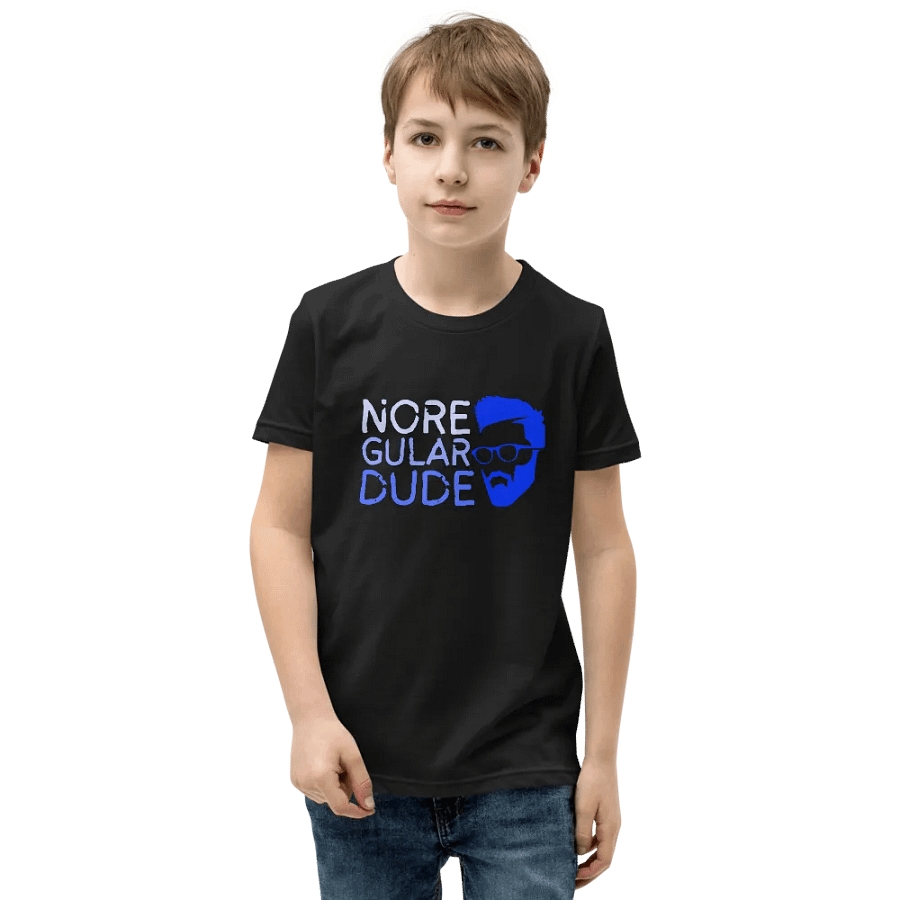 Unique Youth Tee: NO REGULAR DUDE product image (3)
