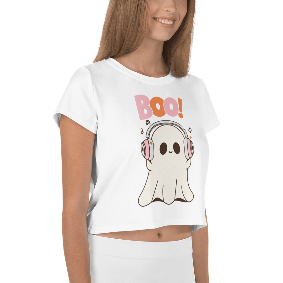 Spooky Beats Crop Tee product image (4)