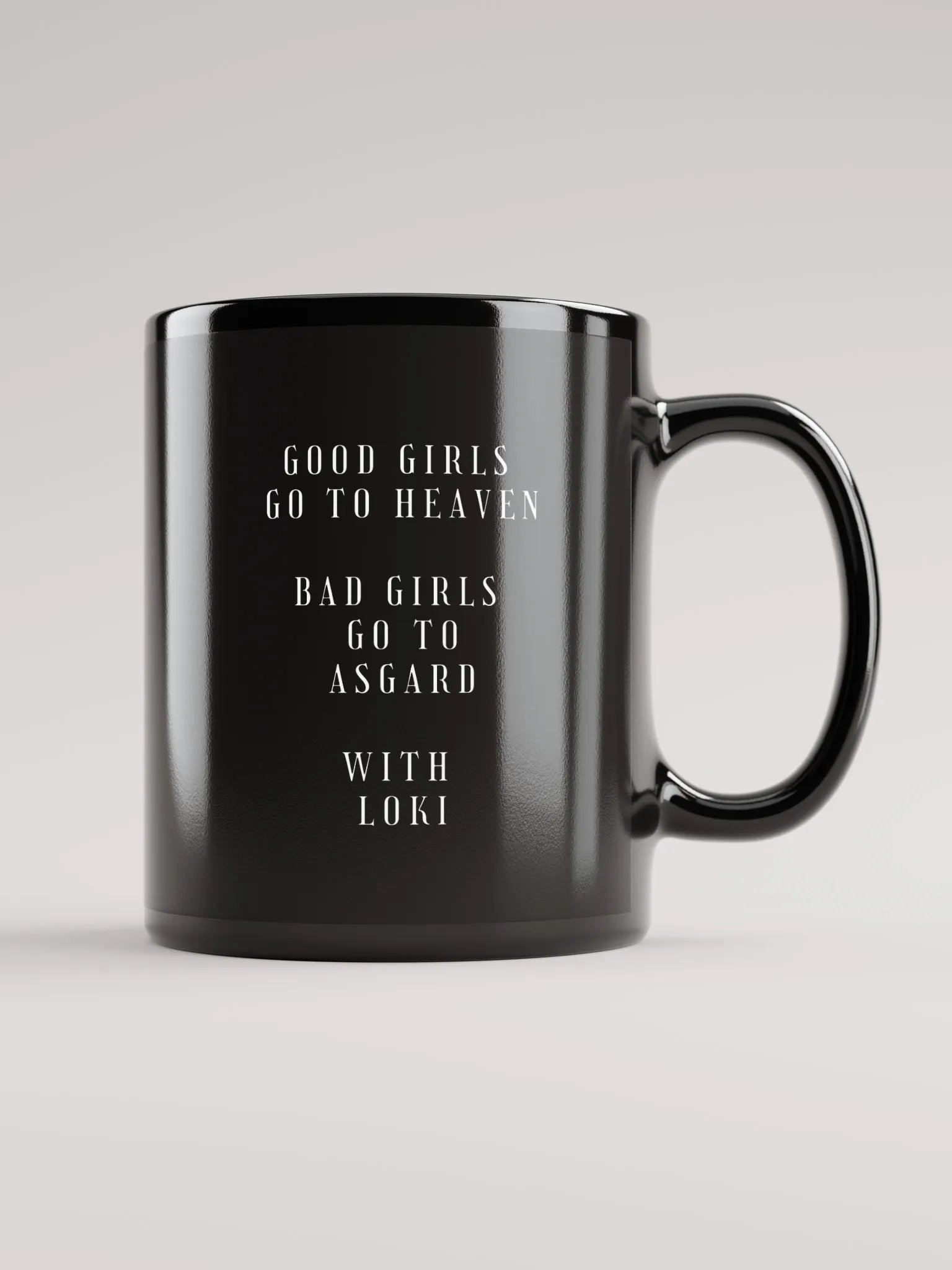 Good girls, Bad girls - Black mug product image (2)