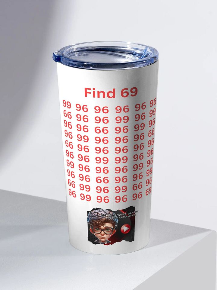 Mind-Bending 69 Puzzle Tumbler product image (2)