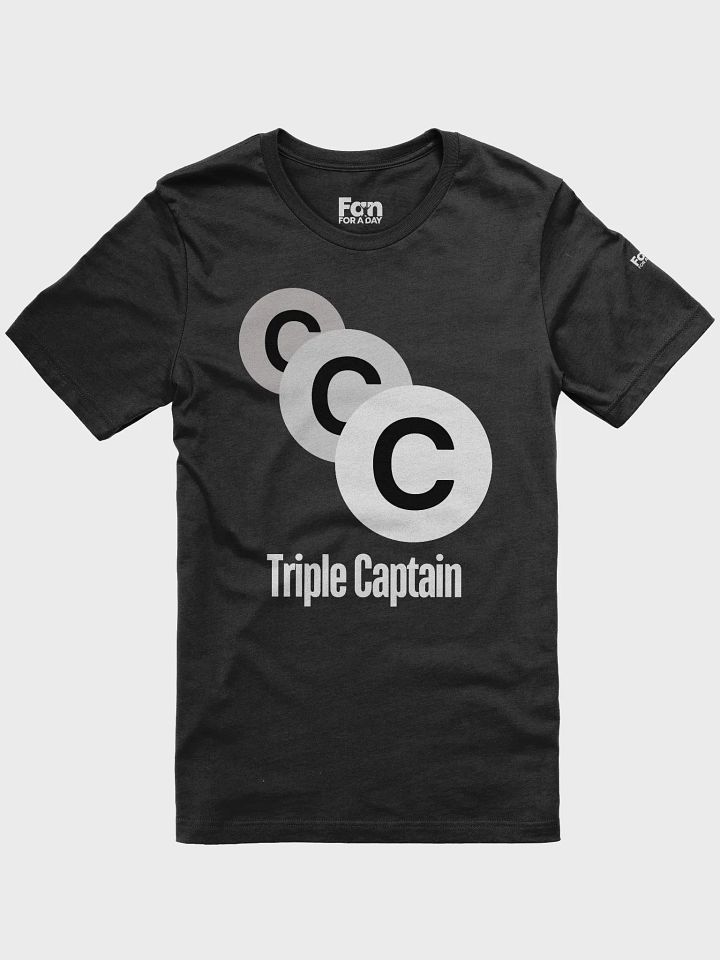 Triple Captain Fantasy Football T-shirt product image (1)