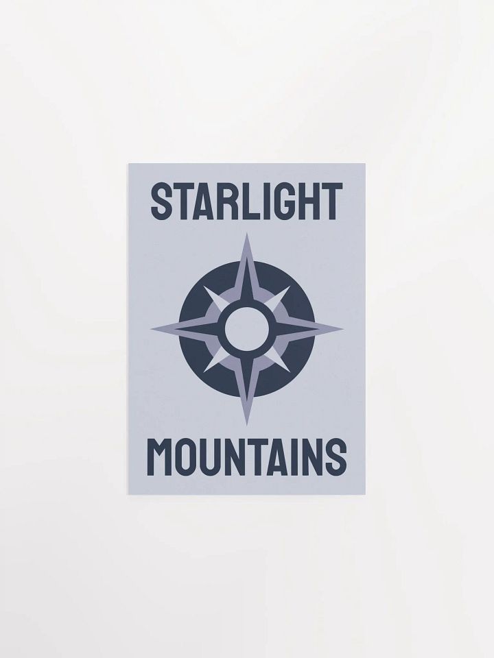 Starlight Mountains Souvenir Poster product image (1)