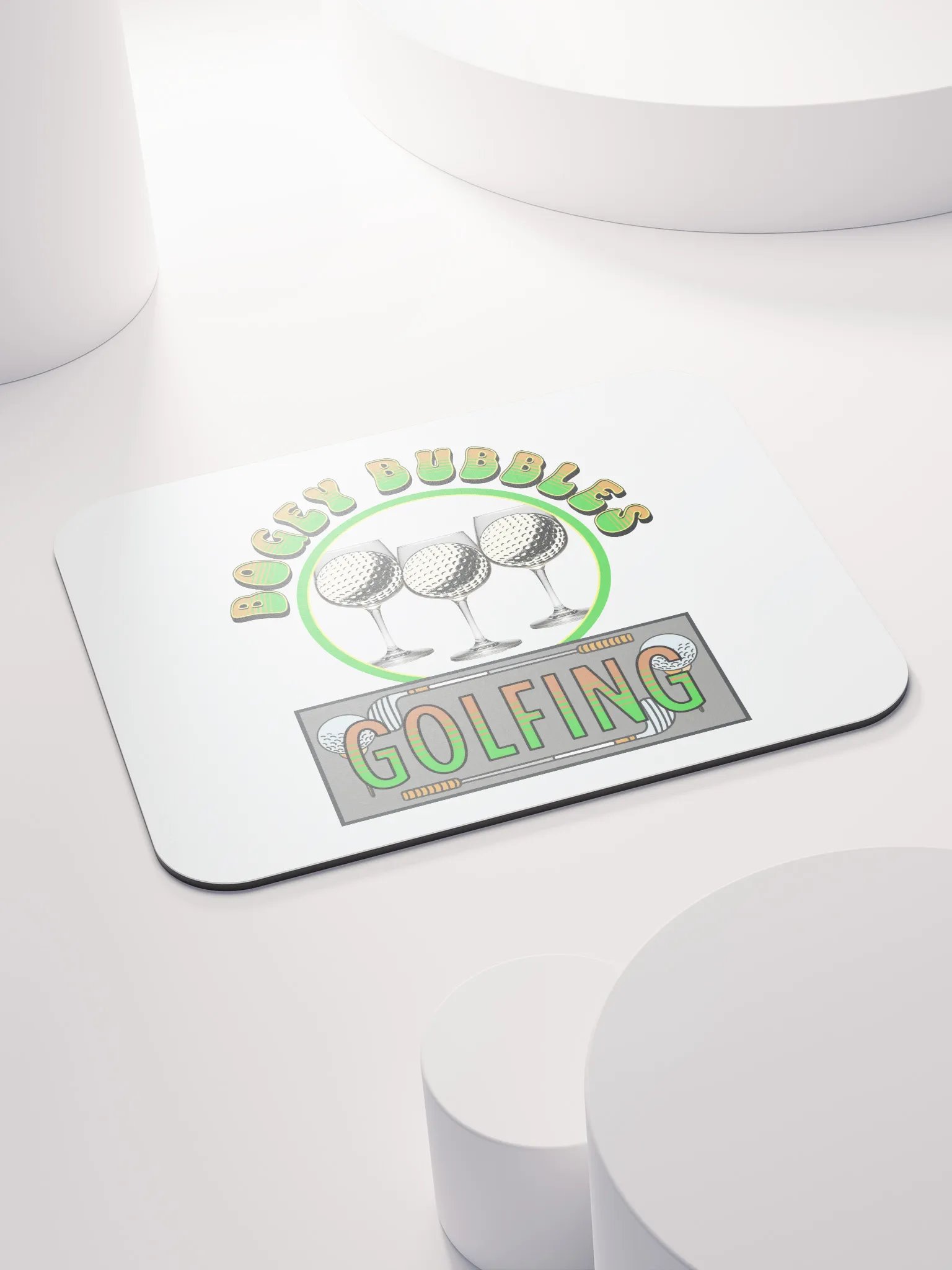 Bogey Bubbles Golfing Delights Mouse Pad product image (4)