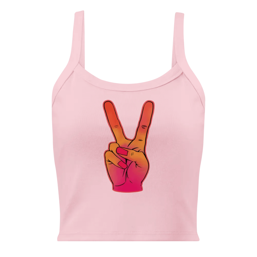 Sunset Peace Ribbed Tank Top product image (1)
