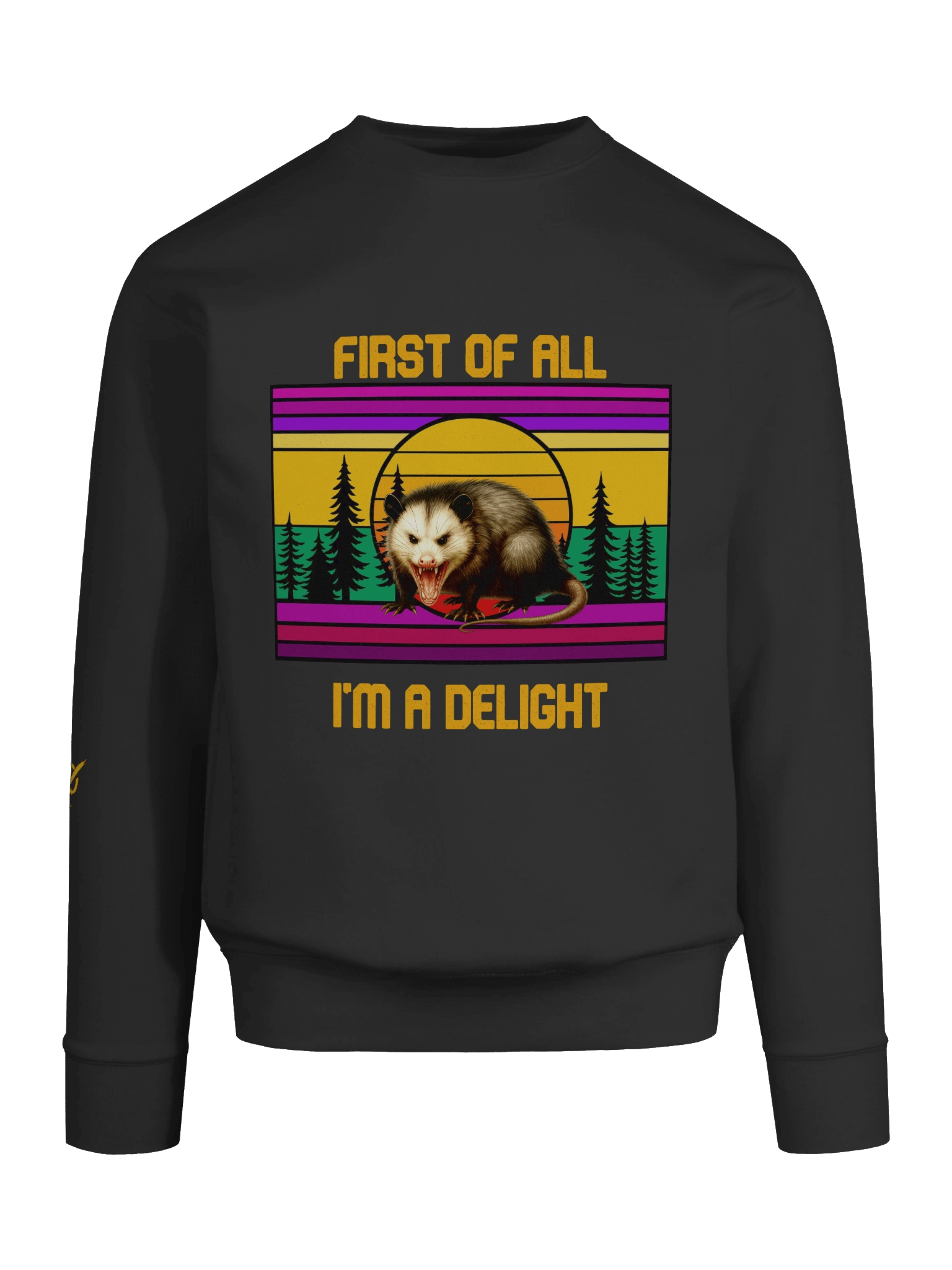 PASP Possum “I’m A Delight” Sweatshirt – Fall Edition product image (9)