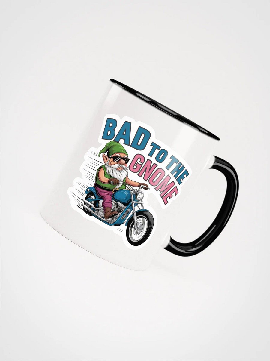 Bad to the Gnome Mug with Color Inside product image (2)
