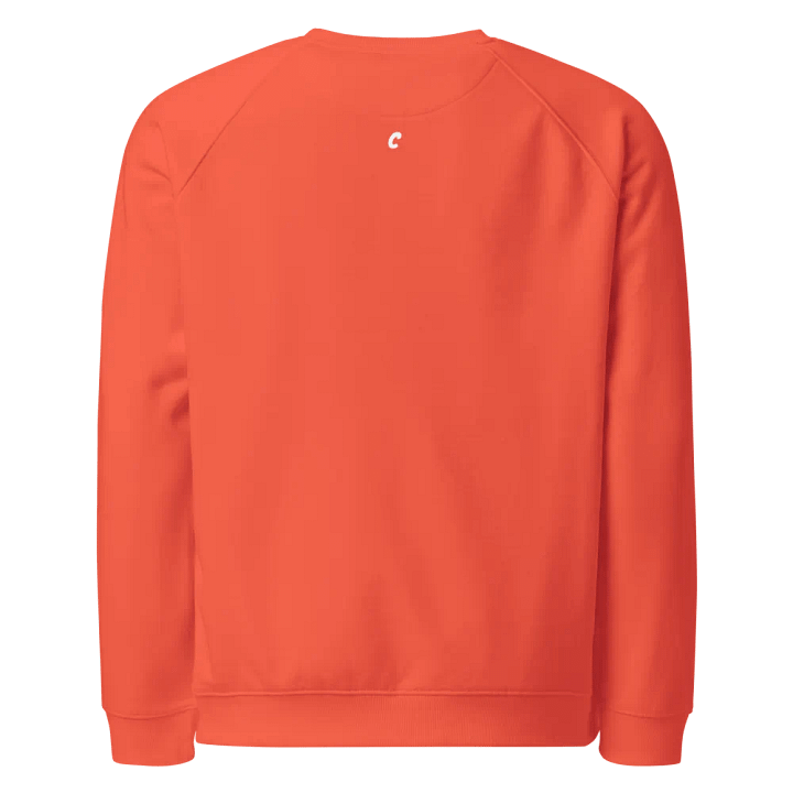 CF Unisex Organic Raglan Sweatshirt product image (2)