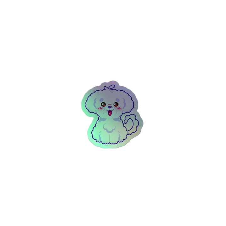 RamenDoodlesCafe Mascot Holographic Sticker product image (1)