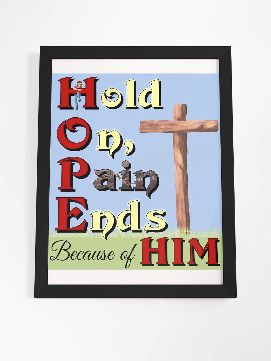 H.O.P.E. Framed Poster product image (4)