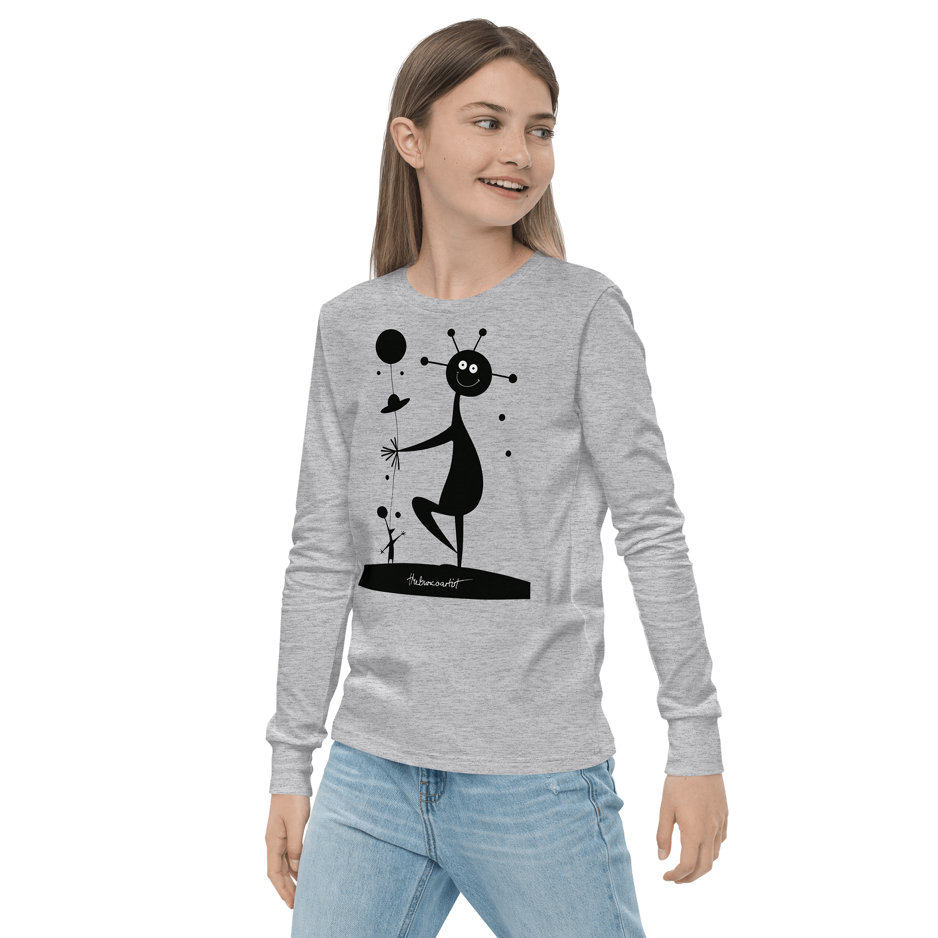 Bella+Canvas Youth Long Sleeve T-Shirt product image (3)