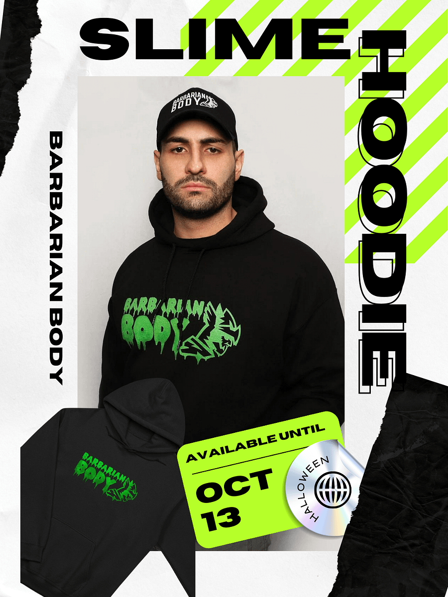 Slime Hoodie (Until Oct. 13 with 48-hour Early Bird Discount) product image (1)
