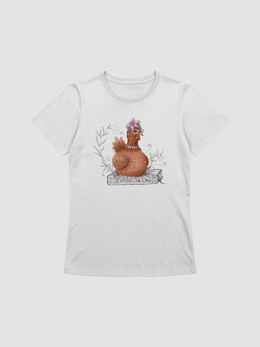 Laying On Love Bella+Canvas Women's Supersoft Relaxed-fit T-Shirt product image (1)