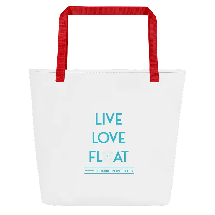 Live Love Float - Tote (Red Handle) product image (1)