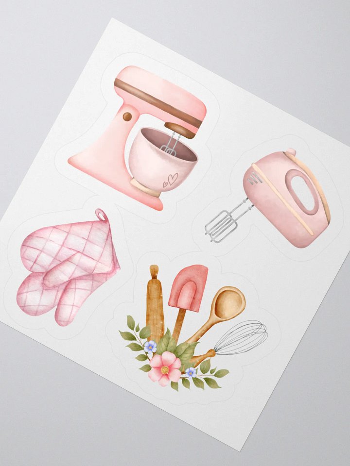 Pastel Kitchen Essentials Sticker Pack product image (5)