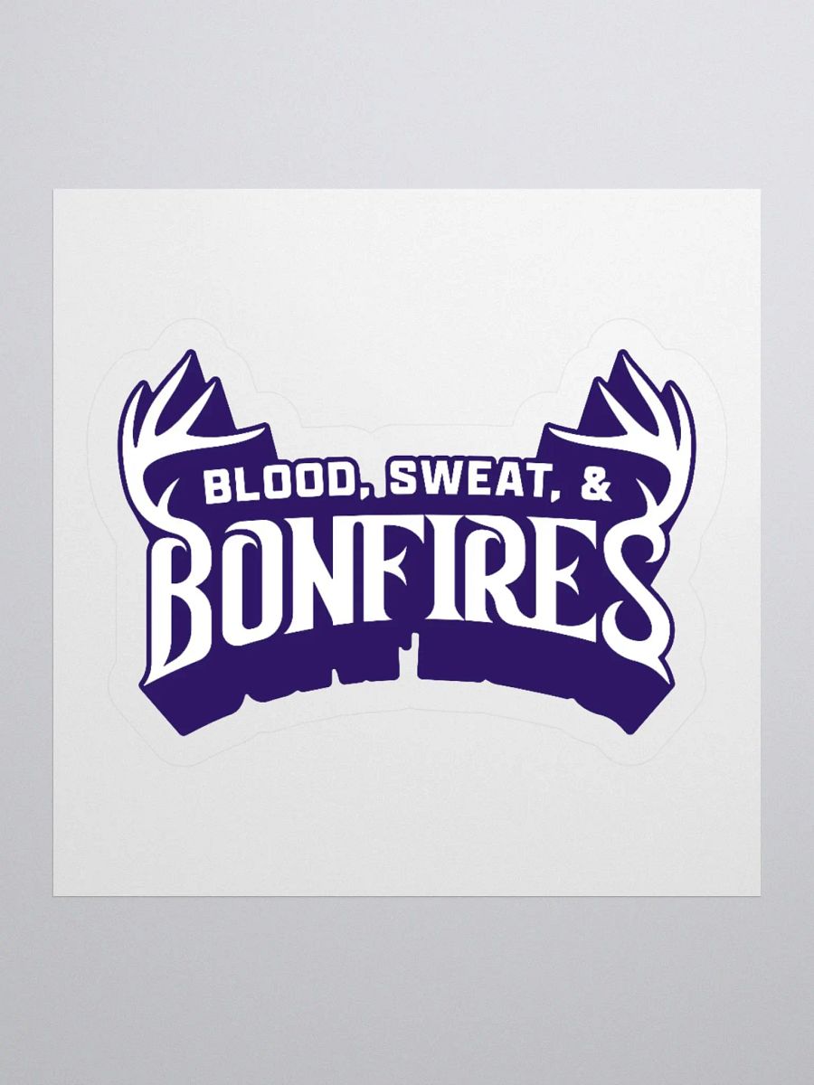 Antler Sticker - Purple product image (1)