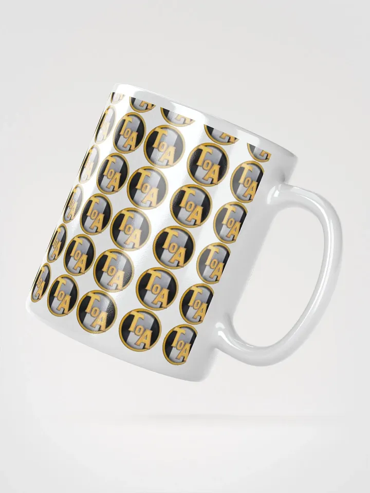 Tournament of Ages - Small Logo - White Glossy Mug product image (2)