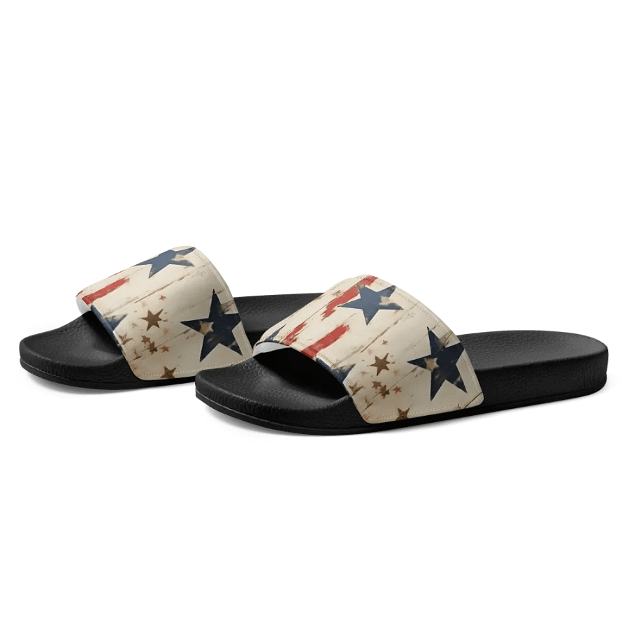 Patriotic Womens Slides Stars and Stripes product image (4)