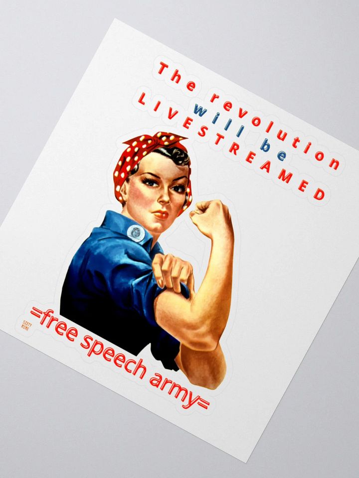 THE REVOLUTION WILL BE LIVESTREAMED product image (4)