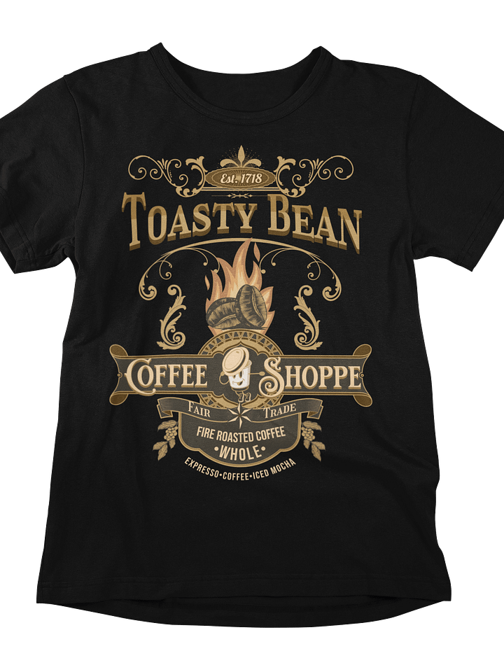 Vintage Toasty Bean Coffee Shoppe - Retro Coffee Lover's Delight! product image (1)