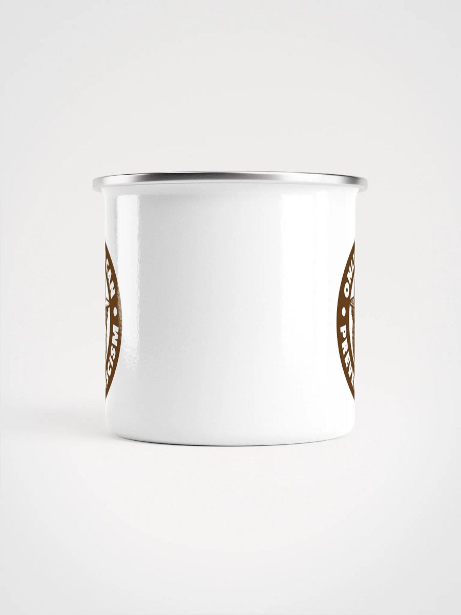 Only You Can Prevent Fascism Enamel Mug product image (2)