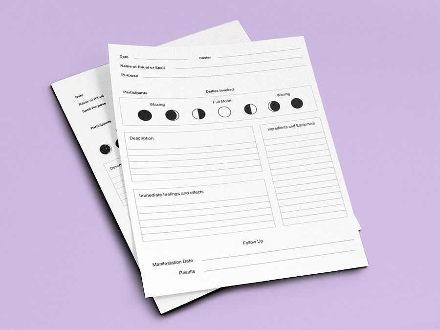 Manifestation Planner – Align, Attract & Create Your Reality (Digital Download) product image (3)