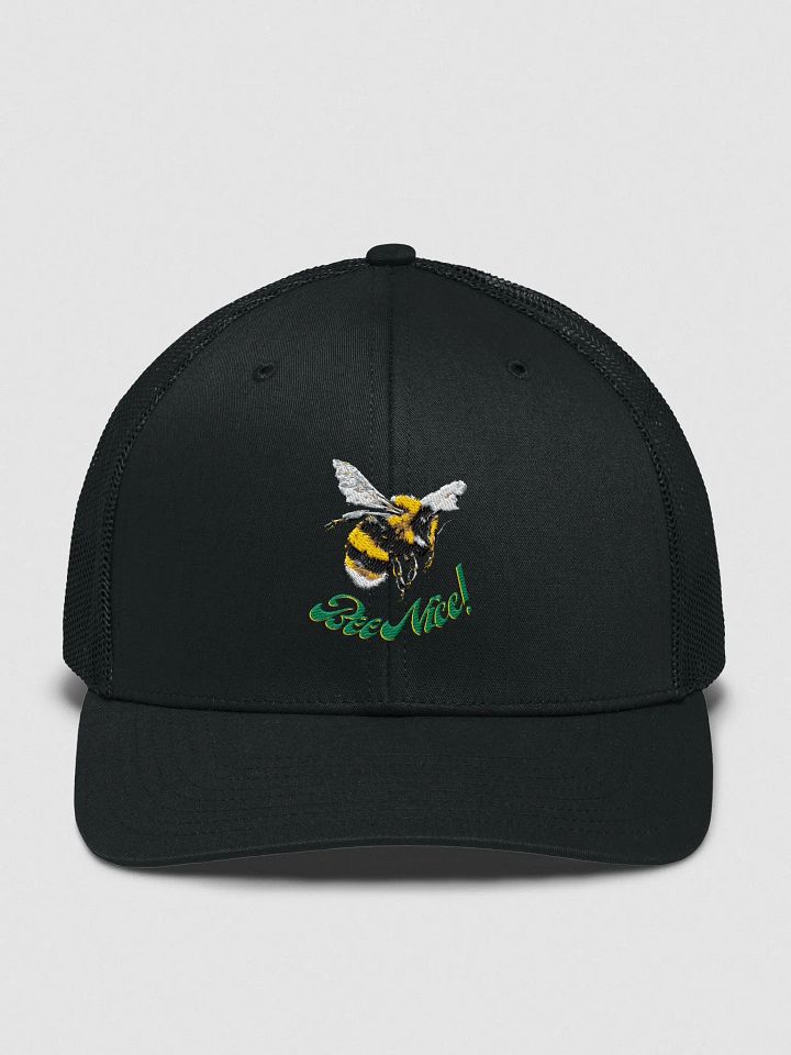 Buzzworthy Bee Nice Trucker Hat product image (1)