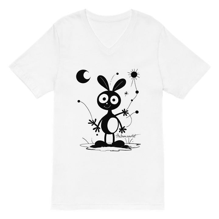 Bella+Canvas Short Sleeve V-Neck Jersey T-Shirt product image (2)