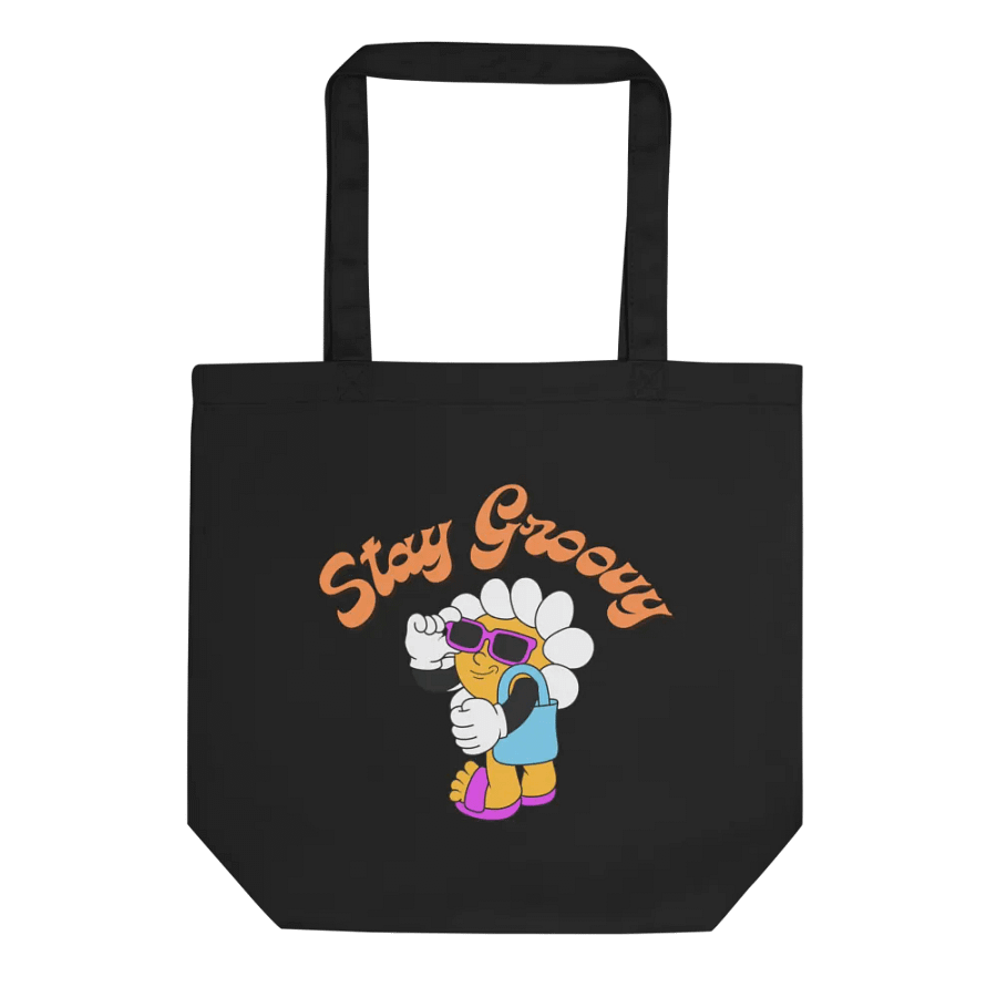 Groovy Flower Power Tote Bag product image (1)